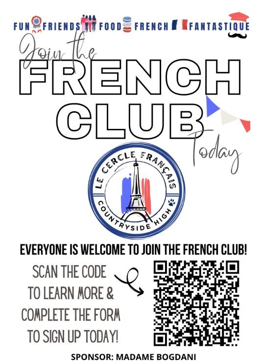 FRENCH CLUB FLYER